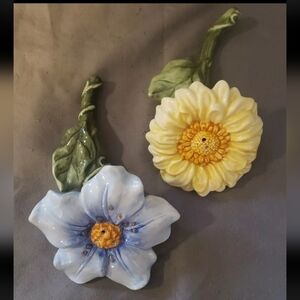 Aynsley Charter Club Wild Flower Salt and Pepper Shakers